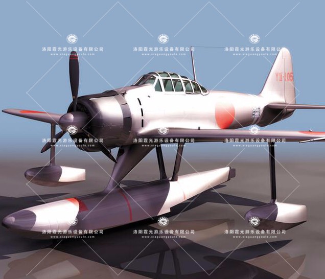 通榆3D模型飞机